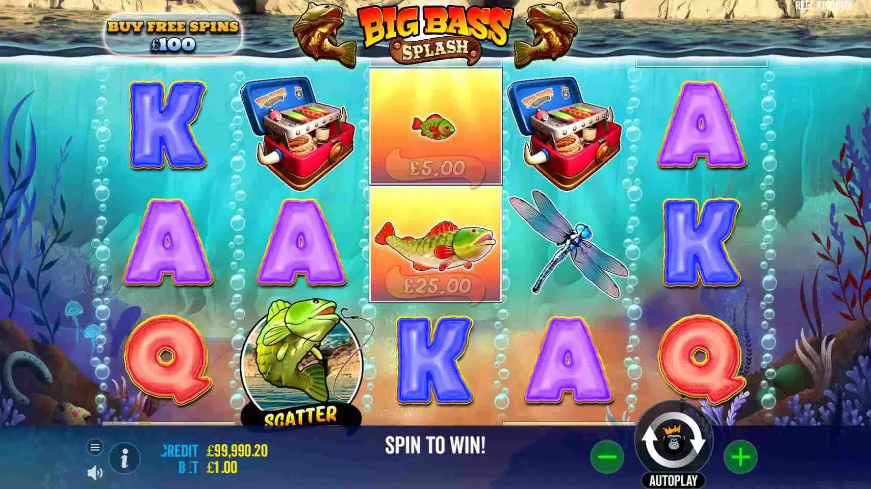 Big Bass Splash Screenshot
