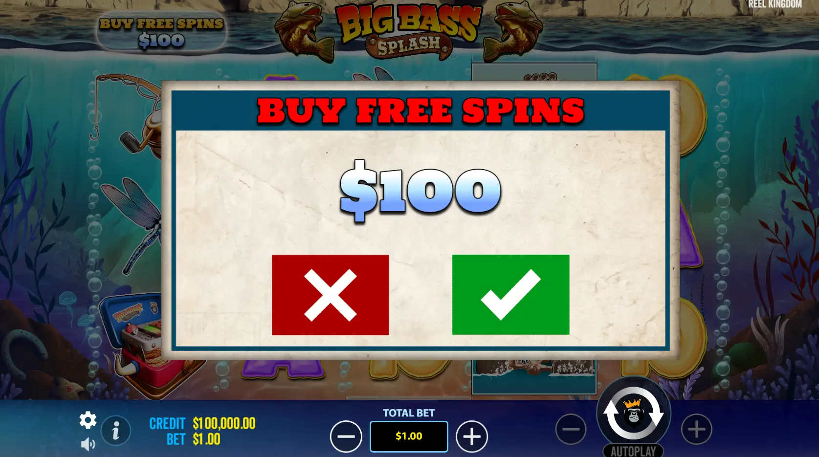 Big Bass Splash Screenshot