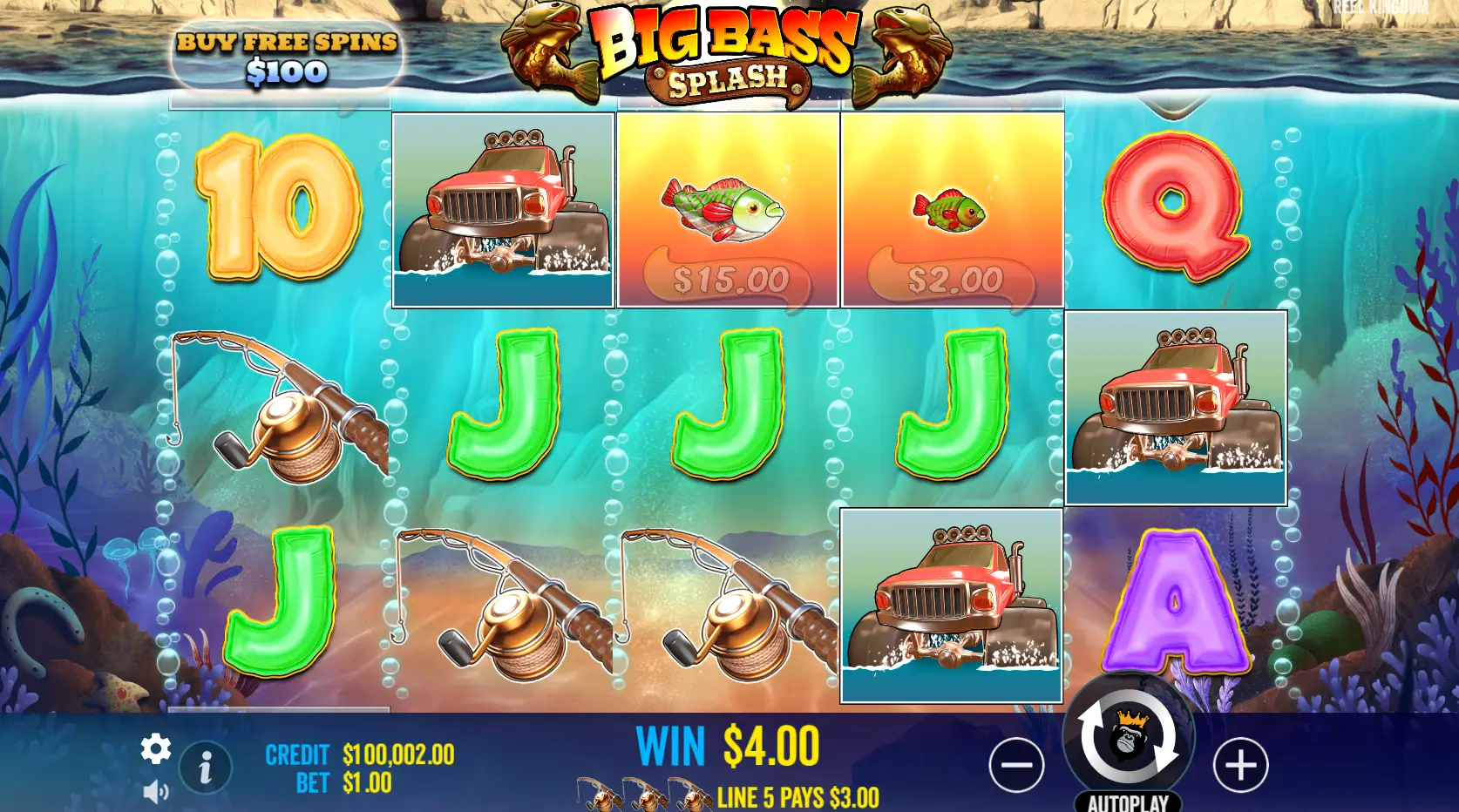 Big Bass Splash Screenshot